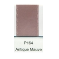 Polyester satin ribbon in Antique Mauve color P164 with smooth woven texture - Antique Mauve (P164)