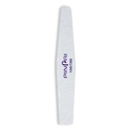 Lima de uñas profesional gris de media luna doble cara grano 100/180 para manicura - Forma de Rombo / Grano 100/180