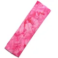 Pink and white tie-dye elastic headband for yoga and fitness sports for women - Pink Tie-Dye