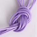 Cordon ciré violet clair 2mm pour la création de bijoux artisanaux faits main - 5m/sac 2MM / Mauve Clair