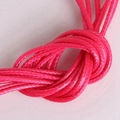 Vibrant bright pink 2mm Korean wax cord for DIY jewelry and bracelet making - 5m/bag 2MM / Light Rose