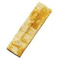 Vibrant yellow and white tie-dye wide headband for women's sports and yoga workouts - Yellow Tie-Dye