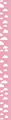 Canvas growth chart for kids featuring clear centimeter scales from 6cm to 199cm - Pink Cloud