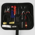 Comprehensive DIY jewelry tool set with pliers, calipers and tape in black zipper case - Canvas Bag Tools + Box Set