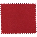 Waterproof round outdoor chair cushion in durable red woven fabric with tight texture - Burgundy