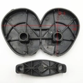 Detailed view of black plastic telescopic rod base and support for Christmas doll crafts - 902 Onesie 15*9.5