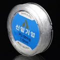 Transparent 1.0mm elastic crystal string roll for DIY jewelry making and beading - 0.7mm / Small Spool White