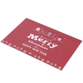 Kerst PVC placemat rood hitte isolatie mat feestelijke tafel decoratie eettafel - Kerst 1