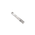 Ciondolo a barra ritorta minimalista in acciaio inossidabile lucido per gioielli DIY - Colore acciaio