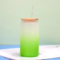 Single-layer Gradient Green 16oz / Press Sku