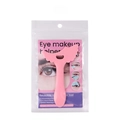 Silicone Eye Makeup Helper Tool Multifunctional Eyeliner Stencil Eyelash Guard Pink - Pink