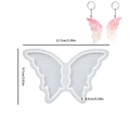 Butterfly resin silicone mold for DIY keychains with 13.7cm size measurements - Butterfly Style 2 / Silicone Mold