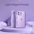 Mini portable UV protection capsule umbrella in light purple with UPF 50+ coating - 8 Ribs / Lavender Purple