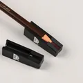 Professional black pull-string eyebrow pencil sharpener with precise duckbill design - Duckbill Eyebrow Pencil Sharpener (1pc) / Black (Sharpener)