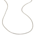 Collana a catena minimalista in acciaio inossidabile da 1,4mm per donna in argento - Catena Forzat 1.4mm (40+5CM) / Color Acciaio