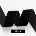 9mm premium black velvet ribbon roll for DIY hair bows and Christmas gift wrapping decor - Black (031#) 38mm 10 Yards/Roll