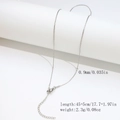 0.9mm slim silver stainless steel snake chain necklace with lobster clasp for women - 0.9mm Hammered Round Chain - Silver