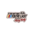 Pin's en émail Talladega Nights Ricky Bobby avec citation de film et drapeau damier - Style Citation Inspirante Course (QHXZ2027)