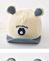 Casquette Ours En Cuir Bleu