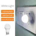 Detail of USB LED night light with 6500K cool white light and eye protection feature - Bare Unit / Y3 White Light
