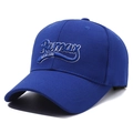 Cappellino da baseball blu reale con ricamo 3D Rumax e REALIZE su mesh traspirante - Blu Reale