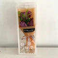 Purple soap rose bouquet in a heart-patterned gift box for Mother's Day and Valentine's Day - Light Purple With Box