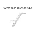 Transparent water drop storage tube in resin silicone mold with 1.6cm diameter size - Acrylic / Water Drop Storage Tube