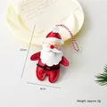 Addobbo di Babbo Natale in feltro, 12x8 cm, decorazione artigianale per l'albero - Babbo Natale Standard