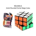 Zwarte 3x3 magische kubus met afgeronde hoeken en de originele blisterverpakking - 3x3 Afgeronde Speed Cube (A168-13)