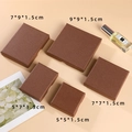 5*5*1.5CM / Καφέ με Υφή Πλέγματος
