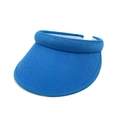 Hellblauer Kinder-Sonnenschutz-Visierhut mit leerem Top-Design für den Sommer-UV-Schutz - Kinder / See Blau