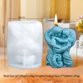Silicone mother and child candle mold for handmade artistic crafts and decor - Mother and Child A (GJ-026)