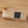 Vintage houten stempelset met letters en cijfers 40-delig voor DIY scrapbooking - 40 Stuks Hoofdletters