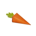 Carrot-shaped paper gift boxes for Easter candy treats and party table decorations - Carrot Shape / Orange
