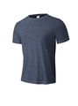 Camiseta deportiva ajustada para hombre en azul marino vigoré de poliéster transpirable - S / Azul marino
