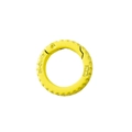 Yellow alloy round spring o-ring carabiner for keychains with 42/50-16 specification - Dark Yellow