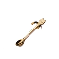 Golden cat-shaped handle coffee spoon made of 304 stainless steel in standing pose - Cat / Bright Gold