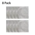 Lot de 8 lavettes en fil d'argent durables pour le nettoyage et le récurage de cuisine - 8 Pièces