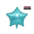 10 inch star shaped aluminum foil balloon in vibrant tiffany blue for party decoration - 10-inch Star Tiffany Blue