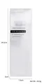 Hair brush set in transparent box with dimensions 24.5x7.5x5cm and net weight 28.3g - PVC Small Box (1-Pack)
