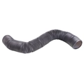 Flexible dark grey expandable tunnel for hamsters and small pets in s-shape form - Plastic / Grey Retractable Tube