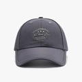 Dark grey baseball cap with white STAY POSITIVE embroidery and star detail - Adjustable / Dark Grey(25A347)