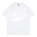 White oversized cotton t-shirt featuring Philadelphia Father's Day Run print graphic - White 02