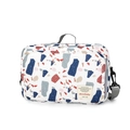 Wasserdichte Wickeltasche mit bunten geometrischen Mustern und verstellbarem Gurt - Bunte Steine