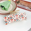 Christmas hair claw clip cute square acrylic shark clip holiday hair accessories for women - Christmas #10 - Rectangular