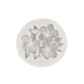 Lichtdurchlässige weiße Silikonform für handgemachte Seifen und Kerzen - 1#--Grau B41 (Frangipani) / Grau