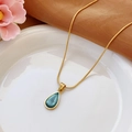Blue Teardrop