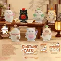 Luminous Lucky Fox vinyl flocking figure set including secret edition and display box - -7 Lucky Cat Set 6 / Full Box Set