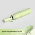 Automatic foldable matcha green sun umbrella with durable 60-rib fiberglass structure - 60-Rib Equivalent Auto / Matcha Green