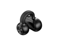 Schwarze Open-Ear Sport-Kopfhörer mit C-Bridge Design und matter Oberfläche am Ohrclip - PC Tasche / Schwarz